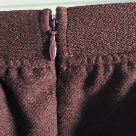 UNIQLO Elegant Dark Brown Women's Skirt Size Extra-Small - Picture 6 of 7